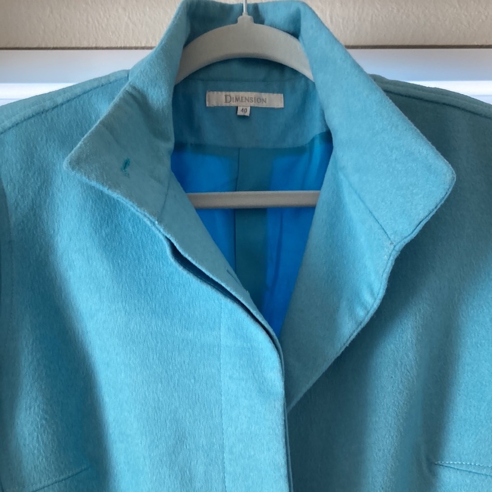 Blue spring coat